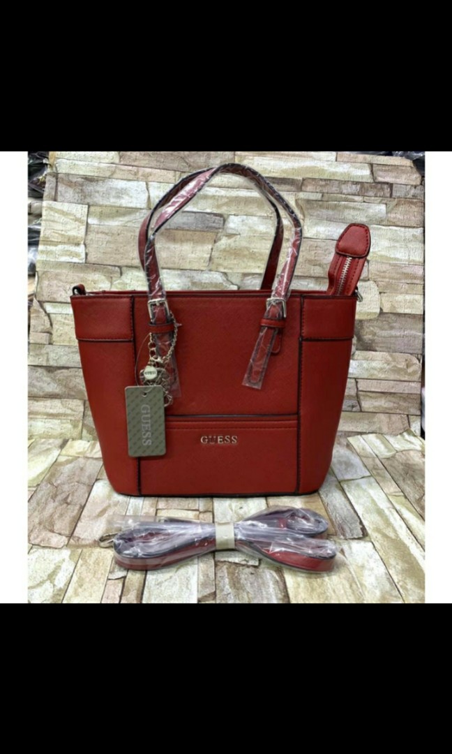 Guess tote bag, Women's Fashion, Bags & Wallets, Tote Bags on Carousell