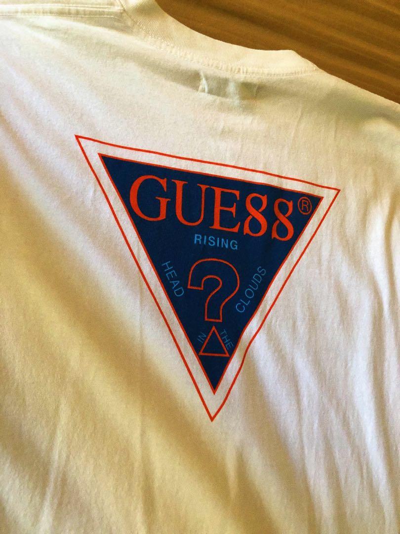 guess x 88rising tri logo tee