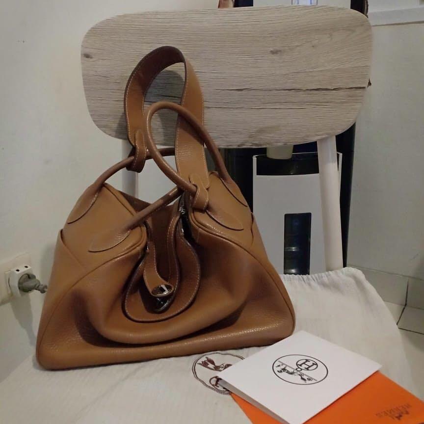 Hermes Lindy Original kulit asli with Complete set