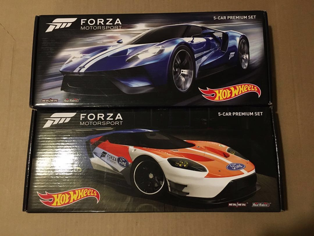 Hot Wheels - Forza Motorsport - 5 Car Premium Set by Mattel. - Now and Then  Galleria LLC