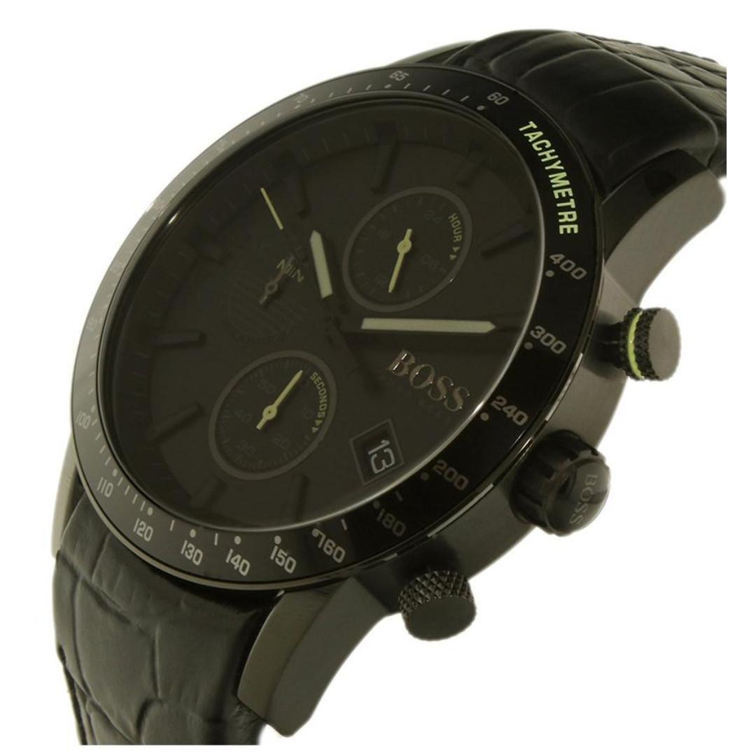 hugo boss rafale watch black