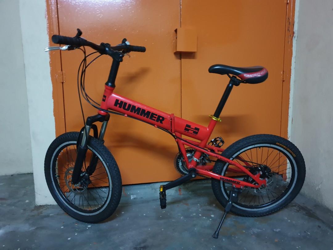 Hummer folding shop bike 20 inch