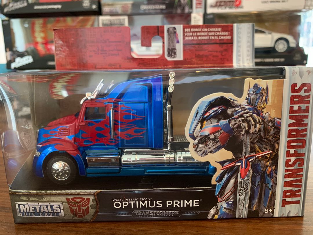 Jada Toys Metals Transformers 1 32 Optimus Prime Toys Games Others On Carousell