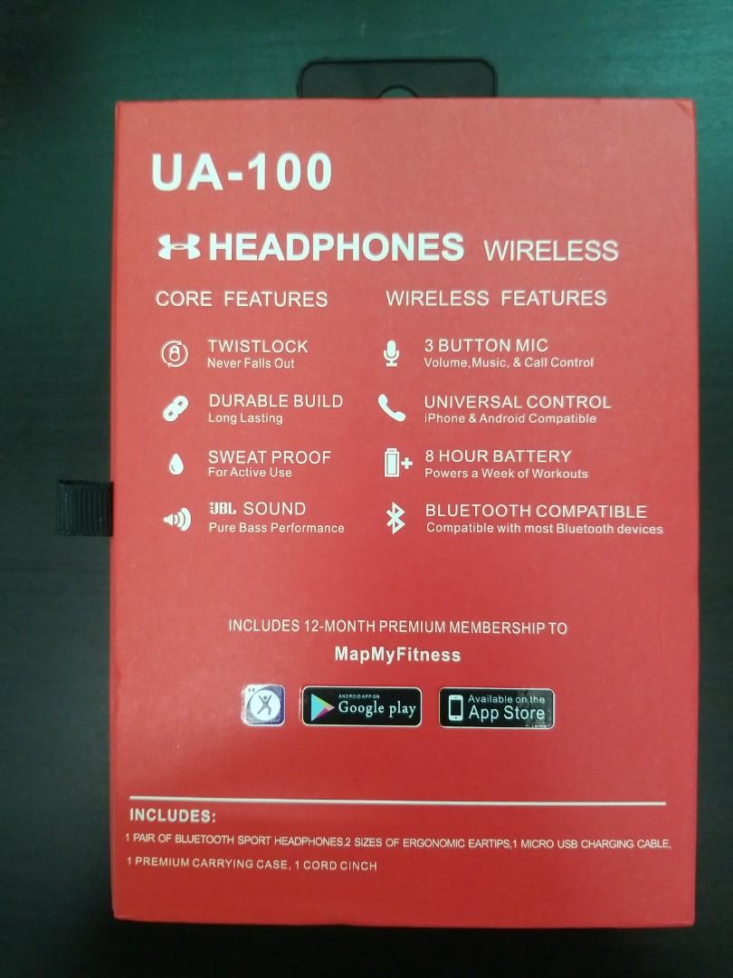 Jbl under deals armour ua 100