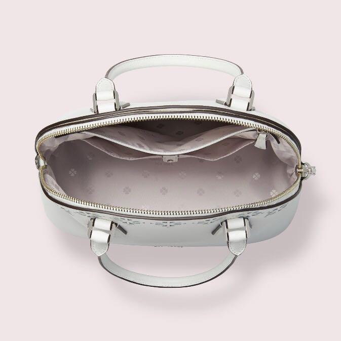 Sylvia perforated large satchel hotsell