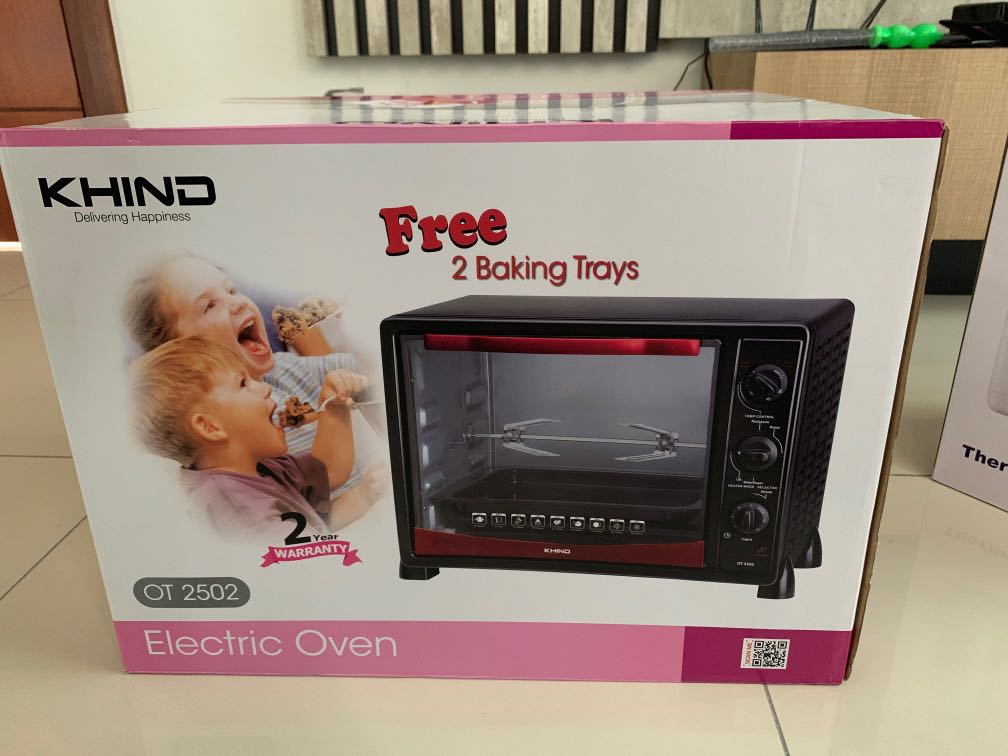 KHIND ELECTRIC OVEN OT2502, TV & Home Appliances, Kitchen Appliances