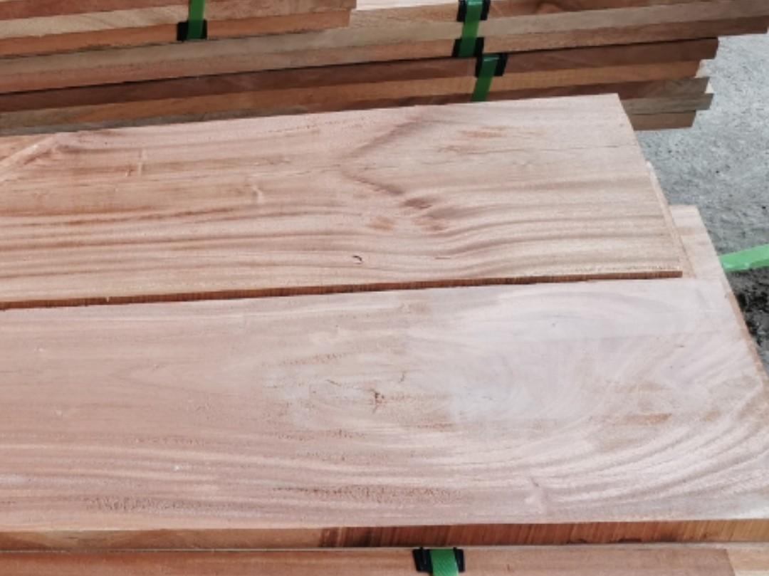 Kiln Dried Mahogany Wood Planks Locally Sourced Planed