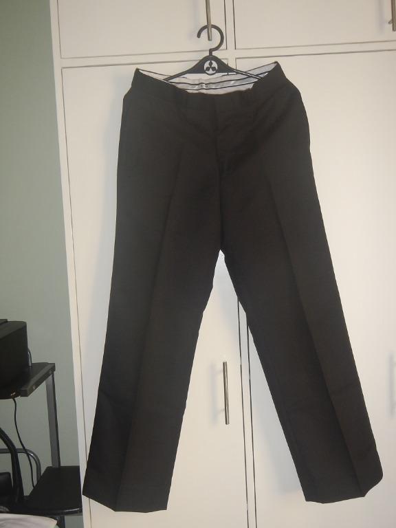 KINGSMEN formal office pants/slacks (Category: Chinos) located in Makati City. Submitted by aip12 (Listing ID 236523203, Image 2). Description: Available in black, and grey 32" waistline, black (6 pcs. available) 32" waistline, grey (1 pc. available) 29" waistline, black (1 pc. available) lenght from waist to ankle: 39" PhP100.00 each, or take all 8 pcs. for PhP600.00 Please notify one day before the meet-up day. MEET UP AREAS: Glorietta/Greenbel