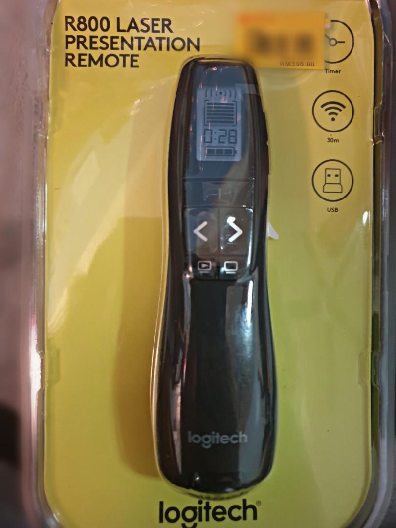 Logitech R800 Laser Presentation Remote, TV & Home Appliances, TV