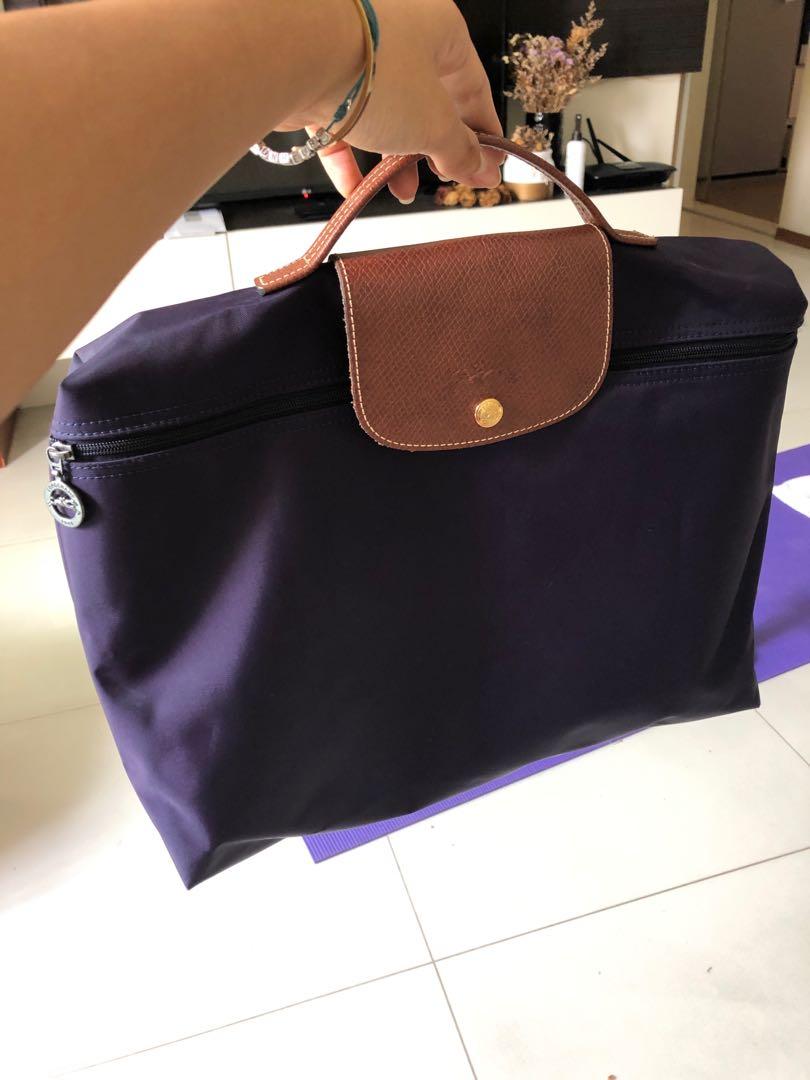 Longchamp Le Pliage laptop bag, Women's 