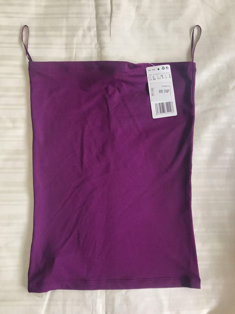 Mango Basics Tube Top, Women's Fashion, Tops, Others Tops on Carousell