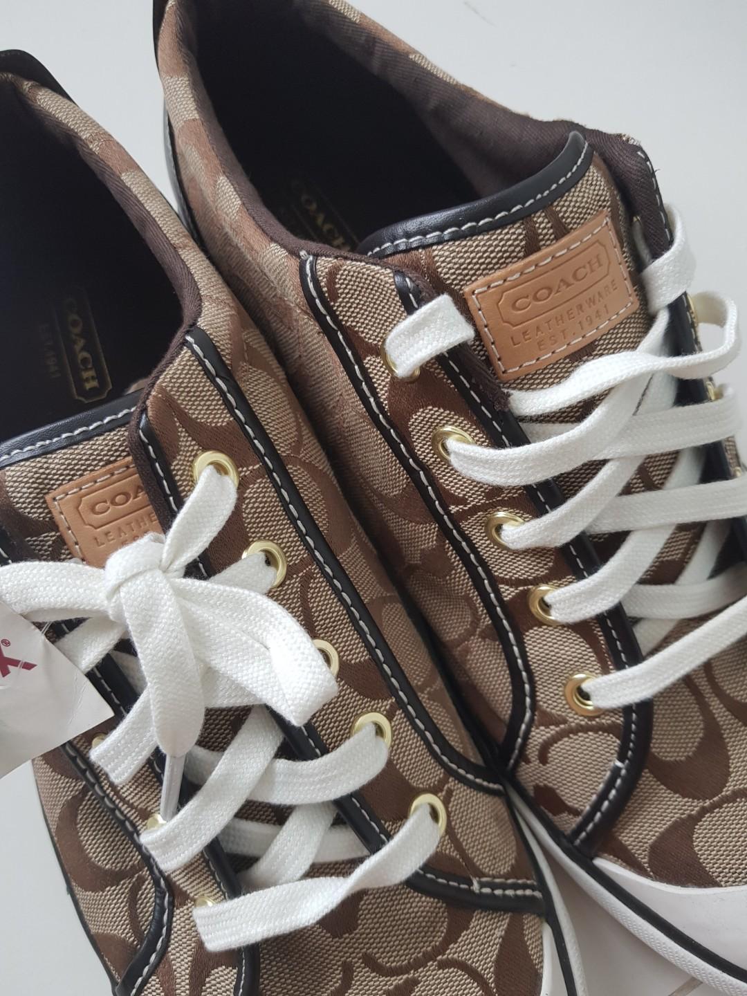 womens coach shoes size 12