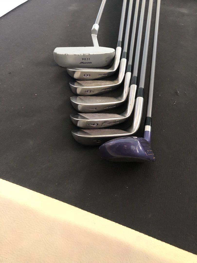 mizuno ladies golf clubs set