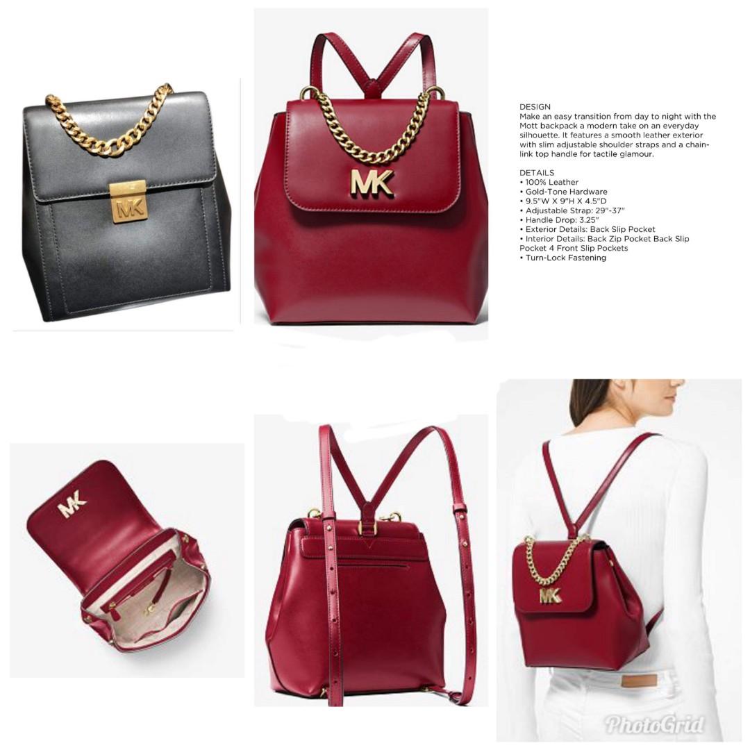 mk mott backpack