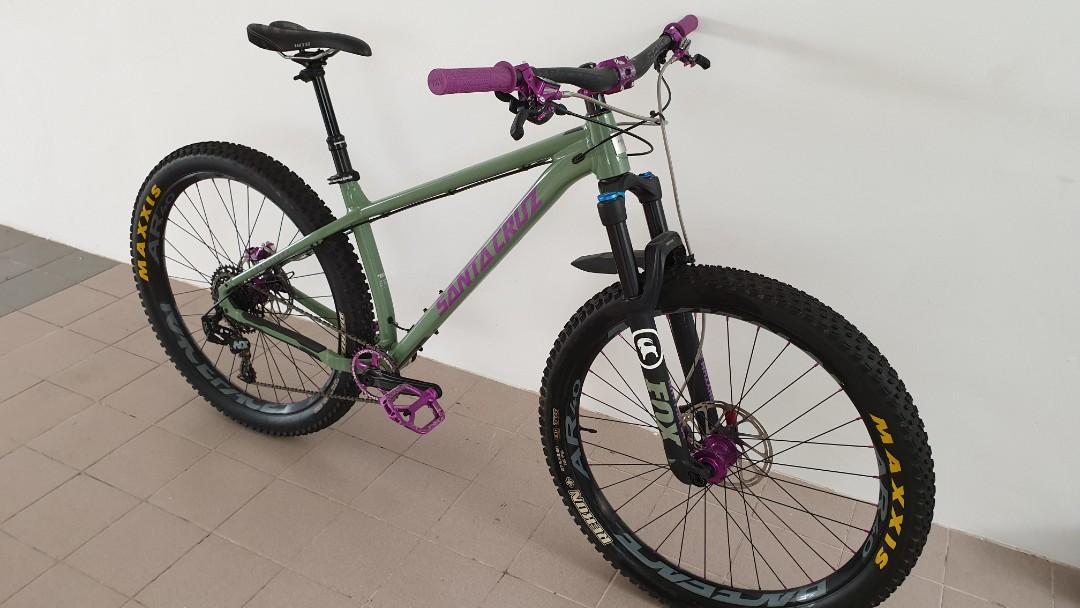 olive green mountain bike