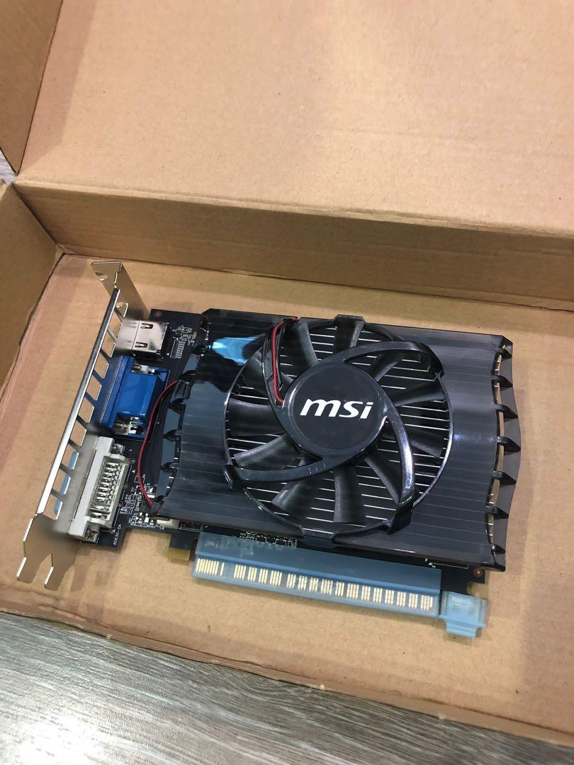 MSI NVIDIA GeForce GT 630 2GB GRAPHIC CARD