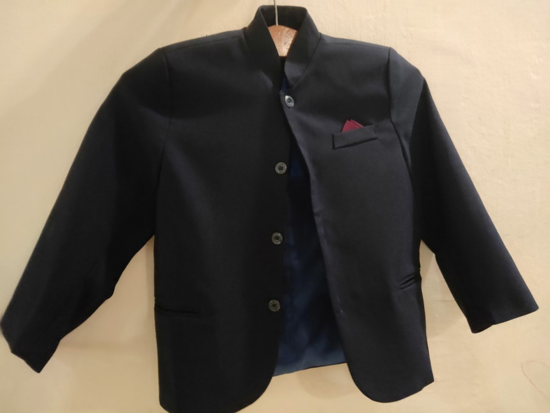 Navy Blue blazer for boys, Babies & Kids, Babies & Kids Fashion on