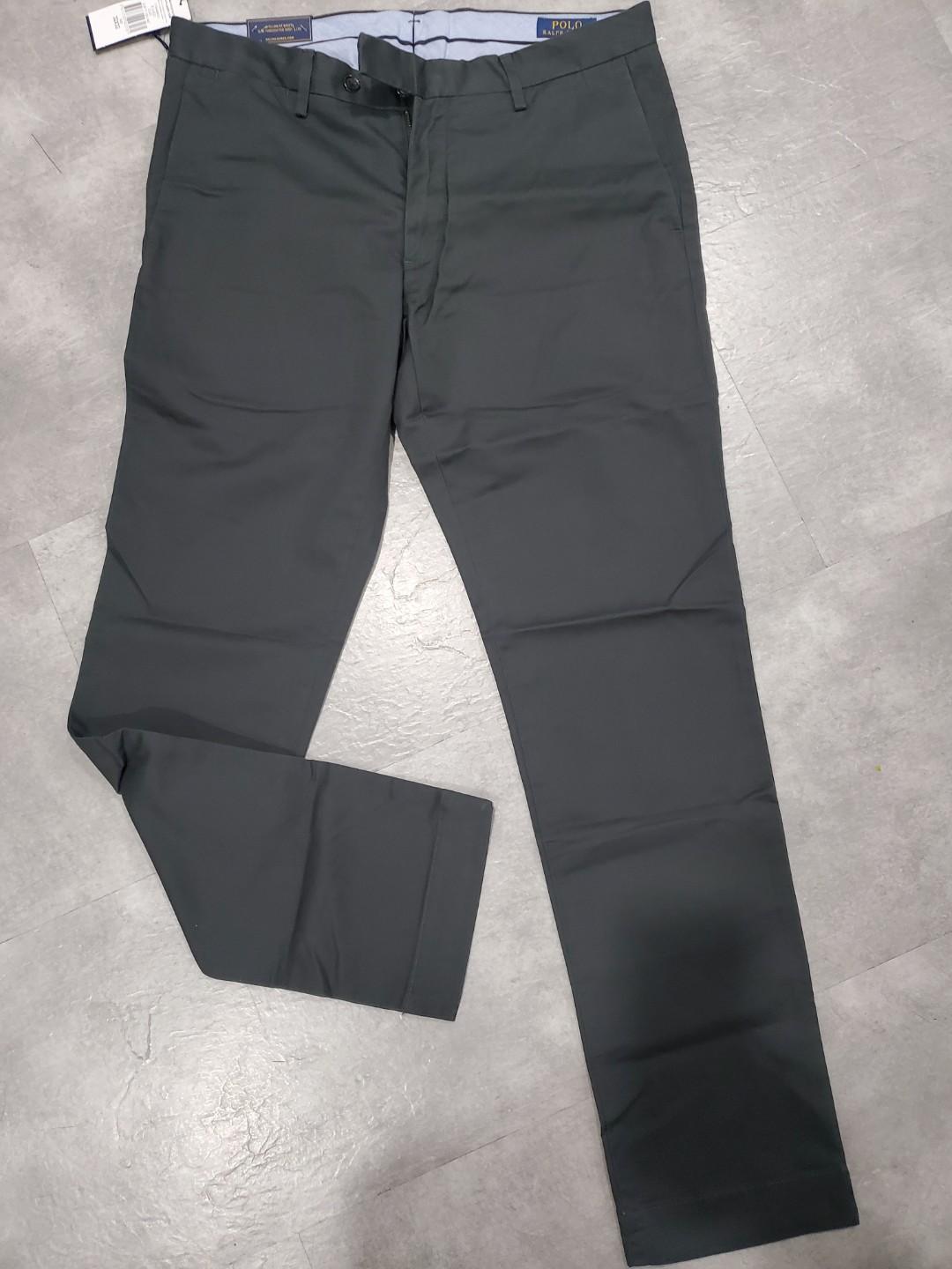 ralph lauren grey chinos