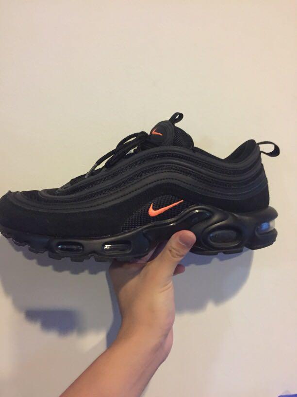 Nike air max hot sale plus 97 hyper crimson