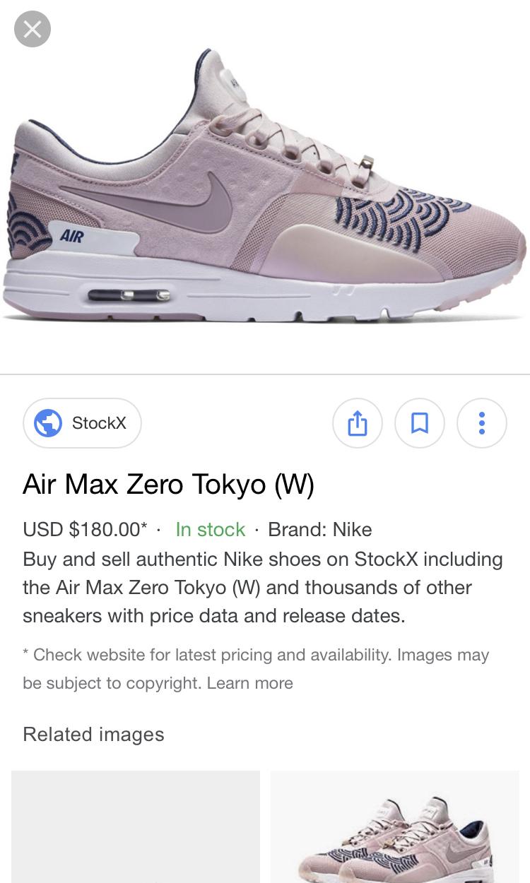 nike air max zero tokyo