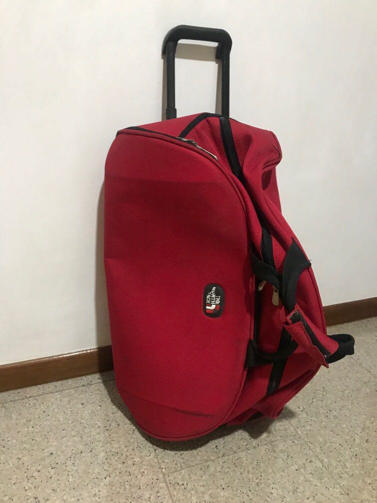 north face trolly bag