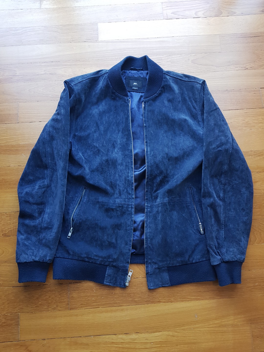 Obey suede bomber online