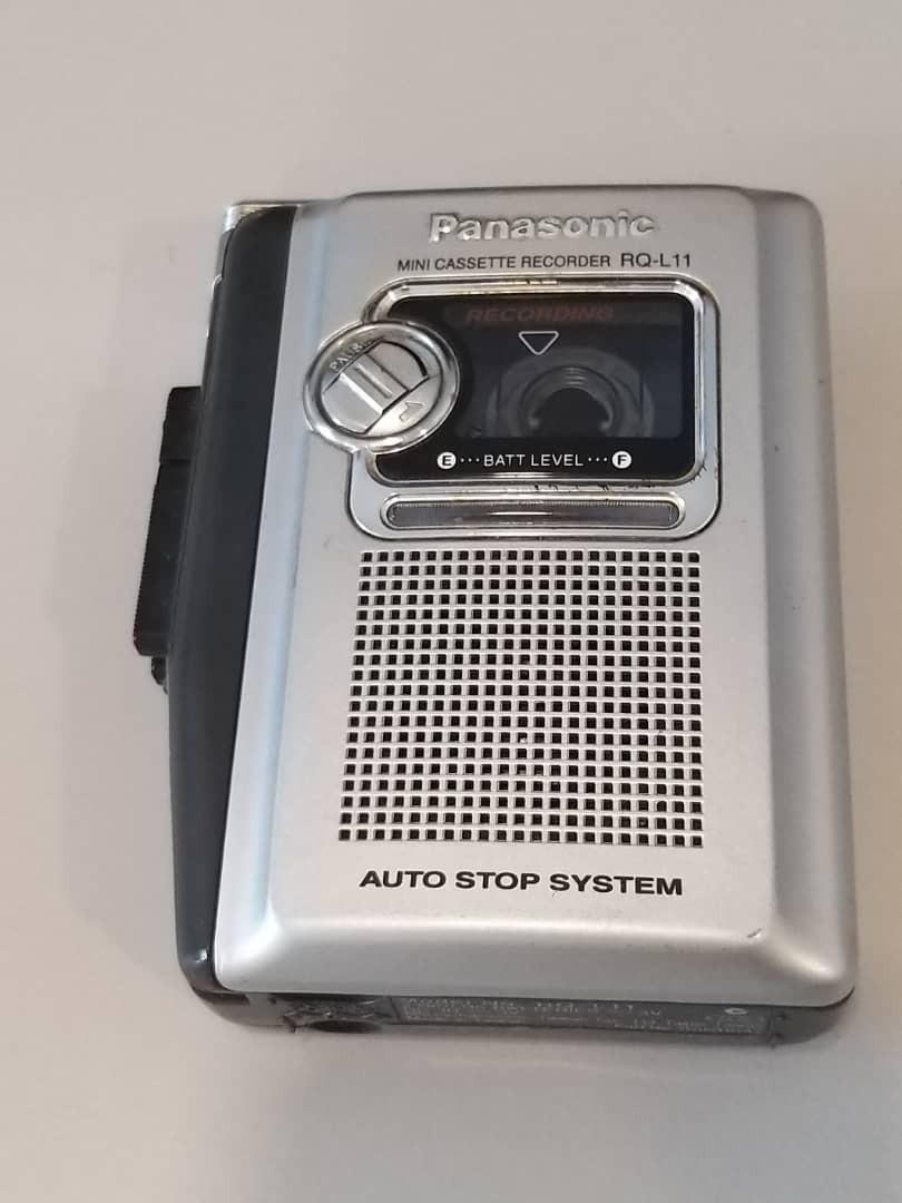 Panasonic Mini Cassette Recorder RQL11, Audio, Portable Music Players