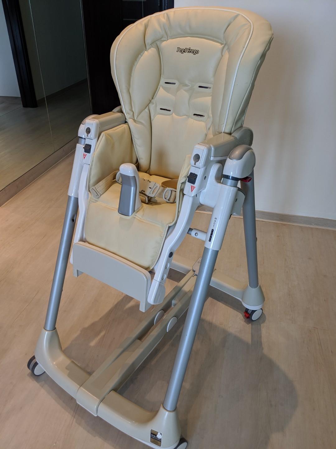 Peg Perego High Chair Made In Italy Babies Kids Nursing Feeding On Carousell
