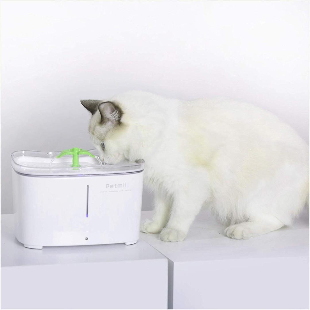 Petmii Pet Fountain 88oz 2 6l Automatic Cat Water Fountain