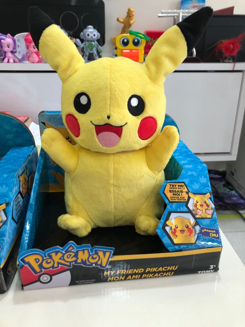 my friend pikachu plush