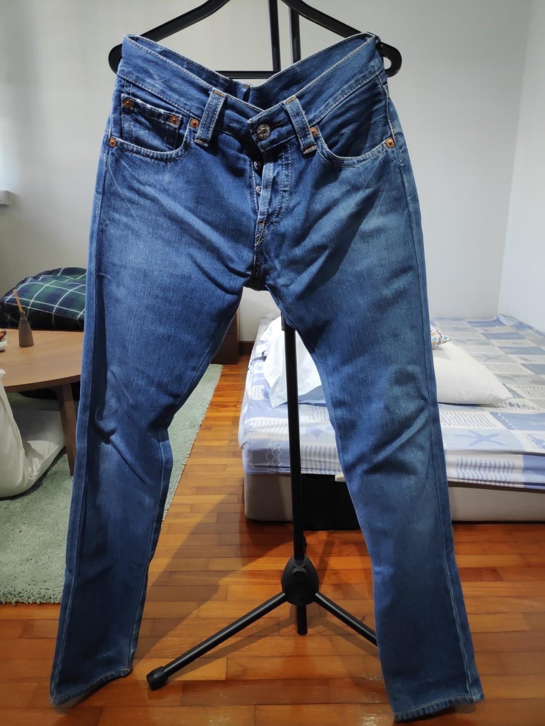 Pre owned Levis 901 tapered skinny Men s Fashion Bottoms Jeans on Carousell