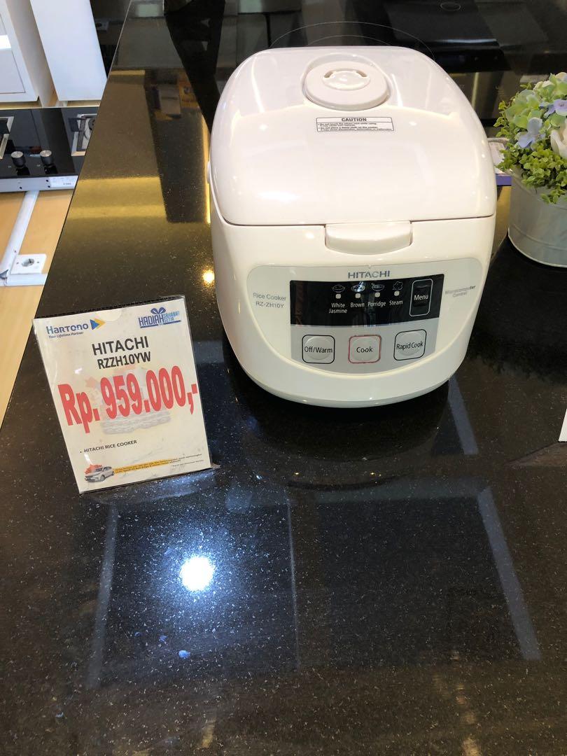Rice Cooker Hitachi RZZH10YW, Kitchen & Appliances di Carousell
