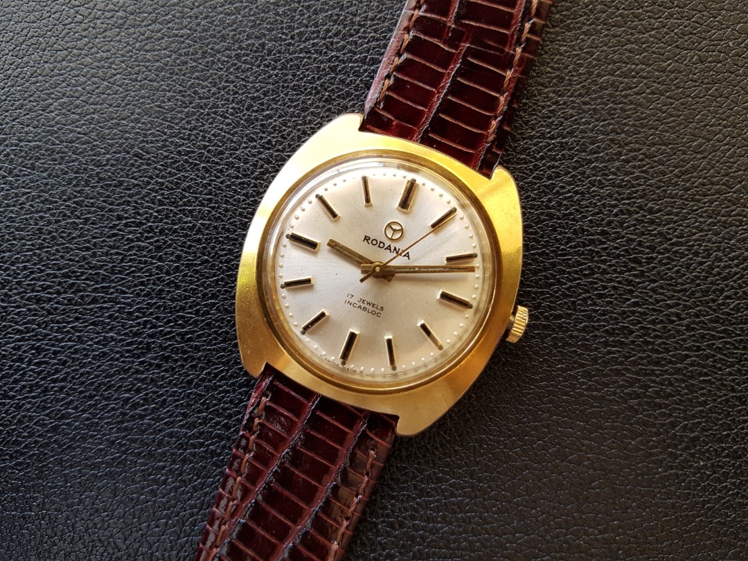 Rodania 17 jewels incabloc watch deals