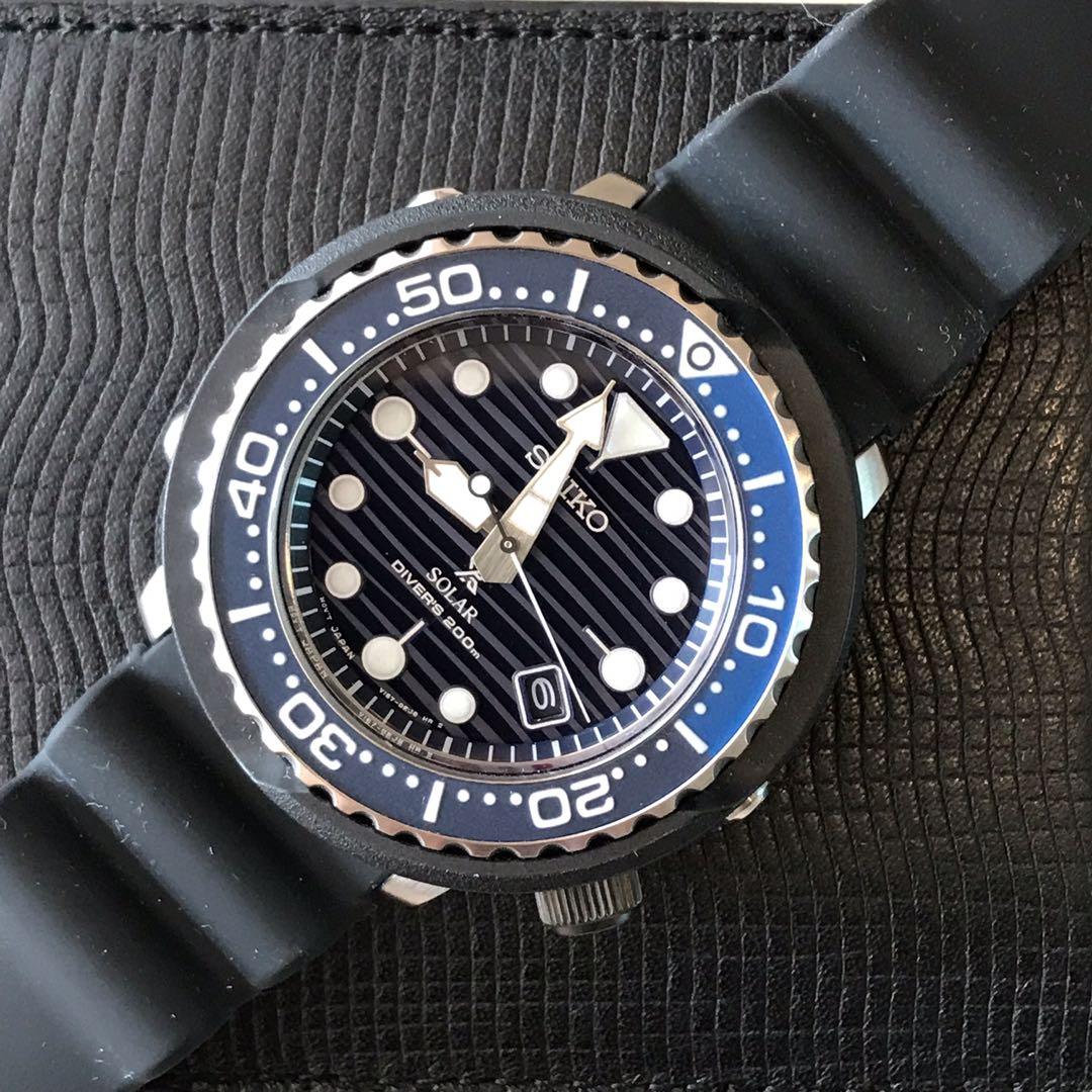 Seiko save the shop ocean solar tuna
