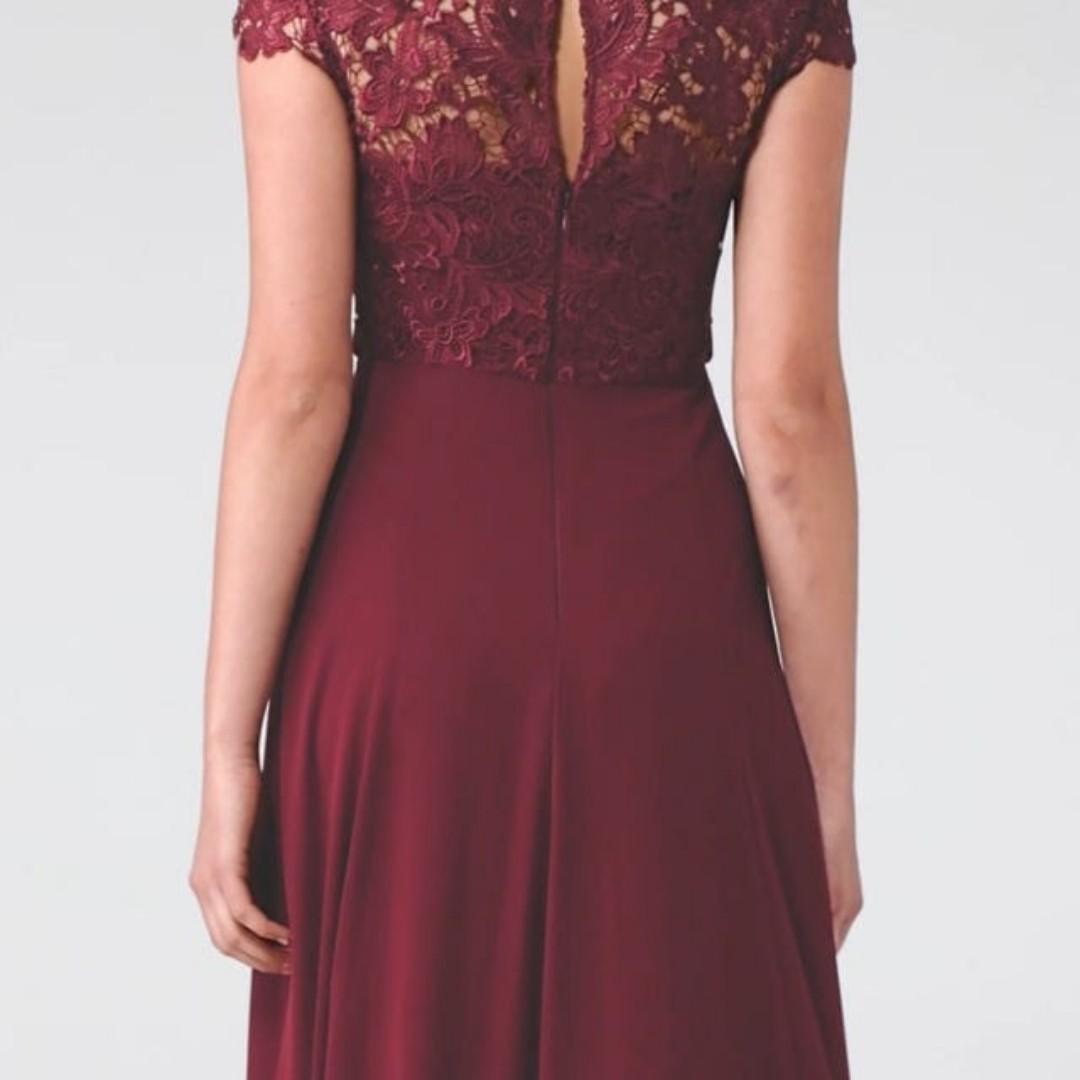 Shanae lace top sales maxi dress