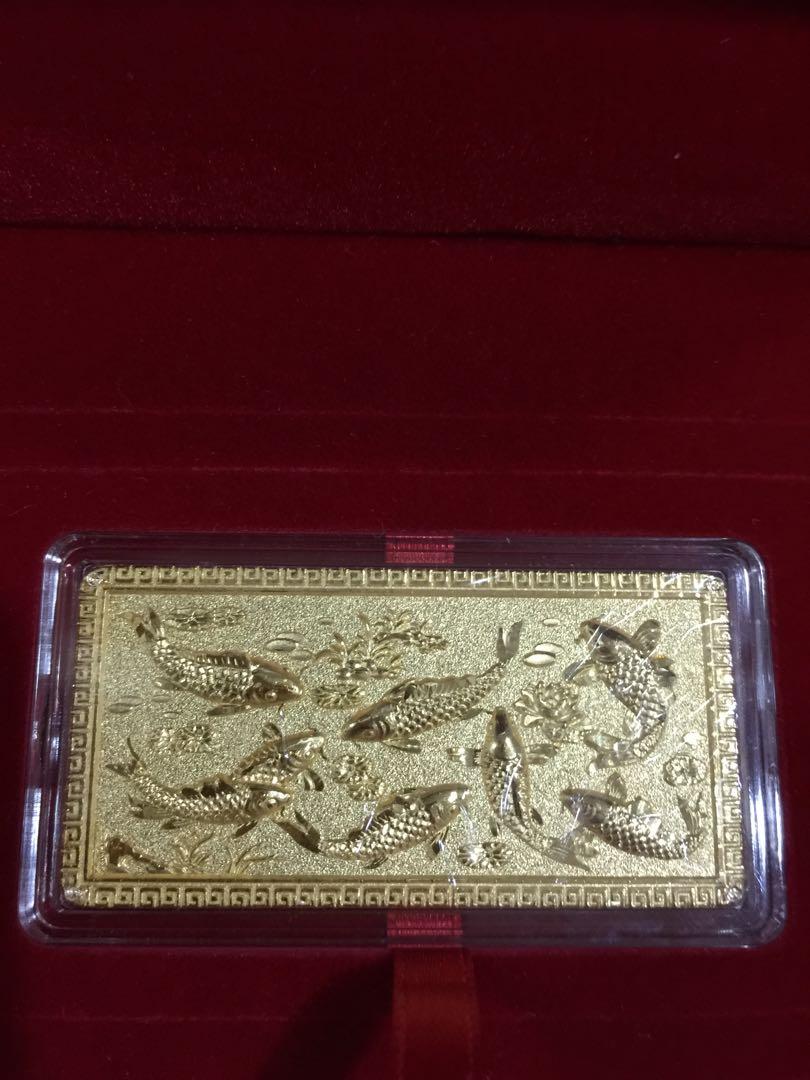 SK Jewellery 50g Pure Gold Bar Women s Fashion Jewelry Organisers Precious Stones on Carousell