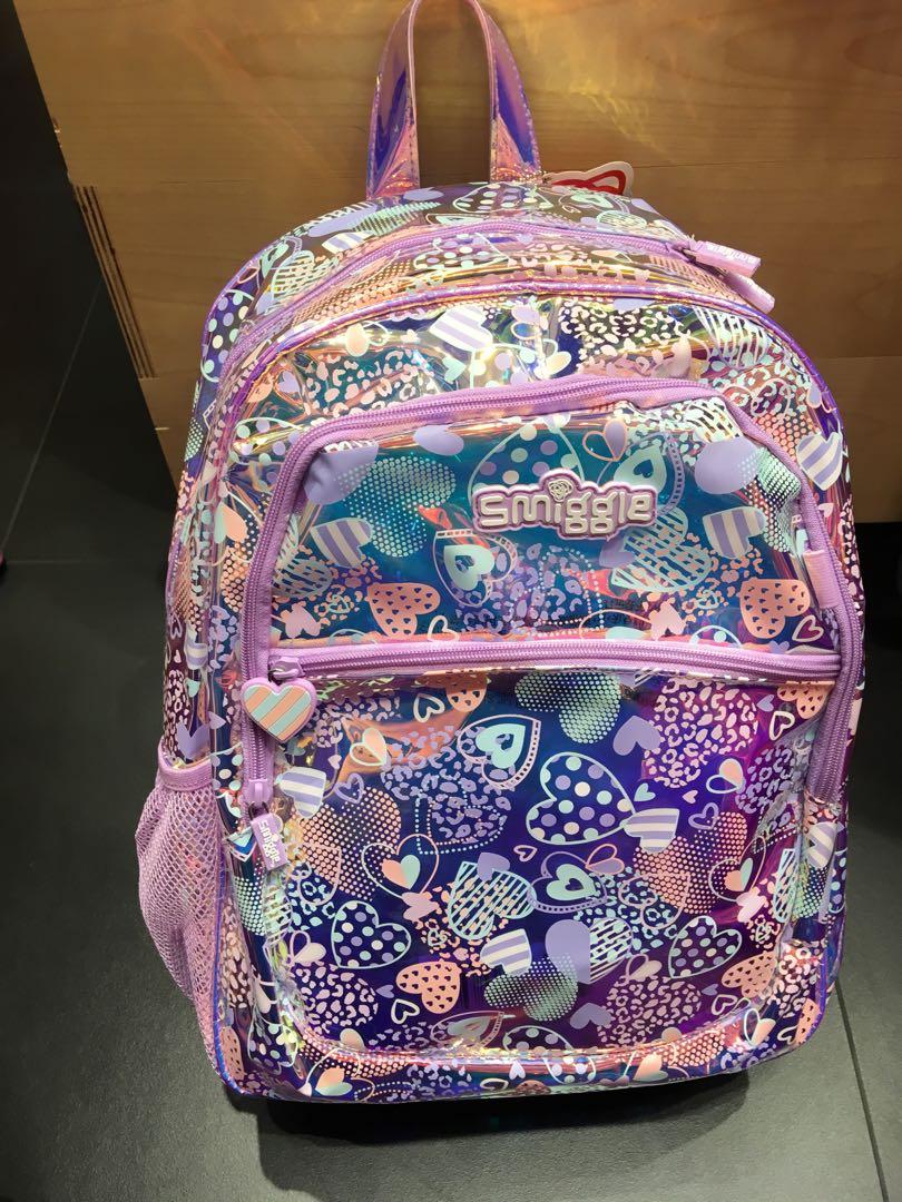fluffy smiggle bag