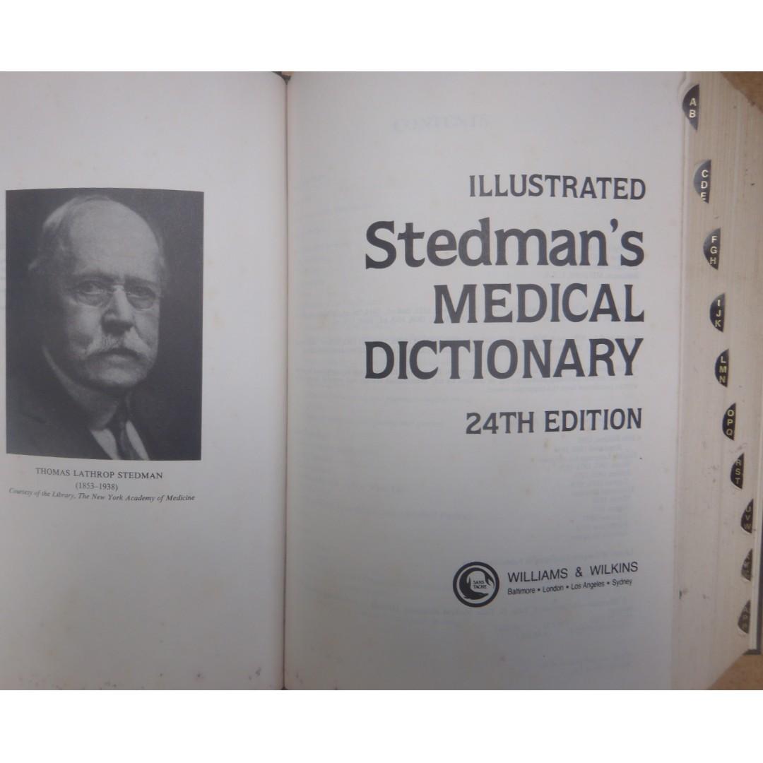 Stedman S Medical Dictionary Books Stationery Textbooks