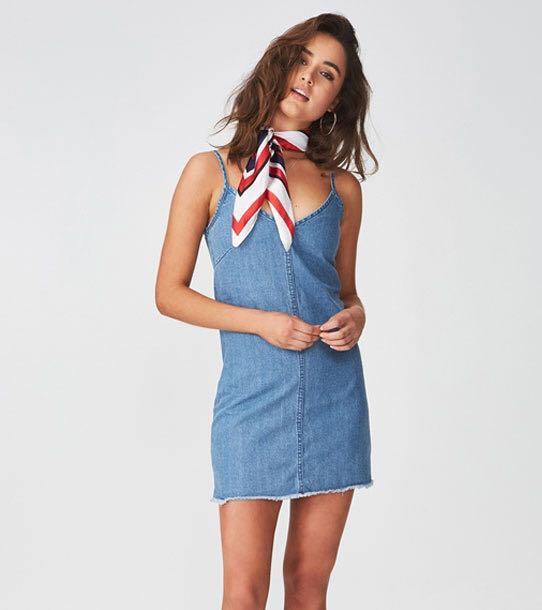 supre denim dress