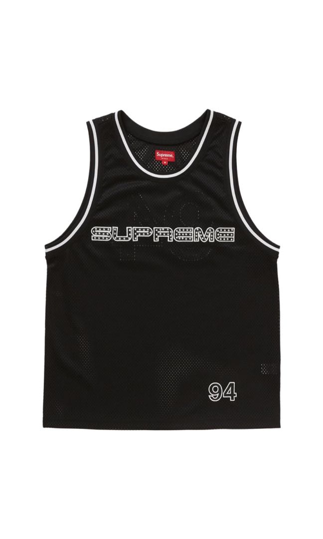 supreme rhinestone jersey
