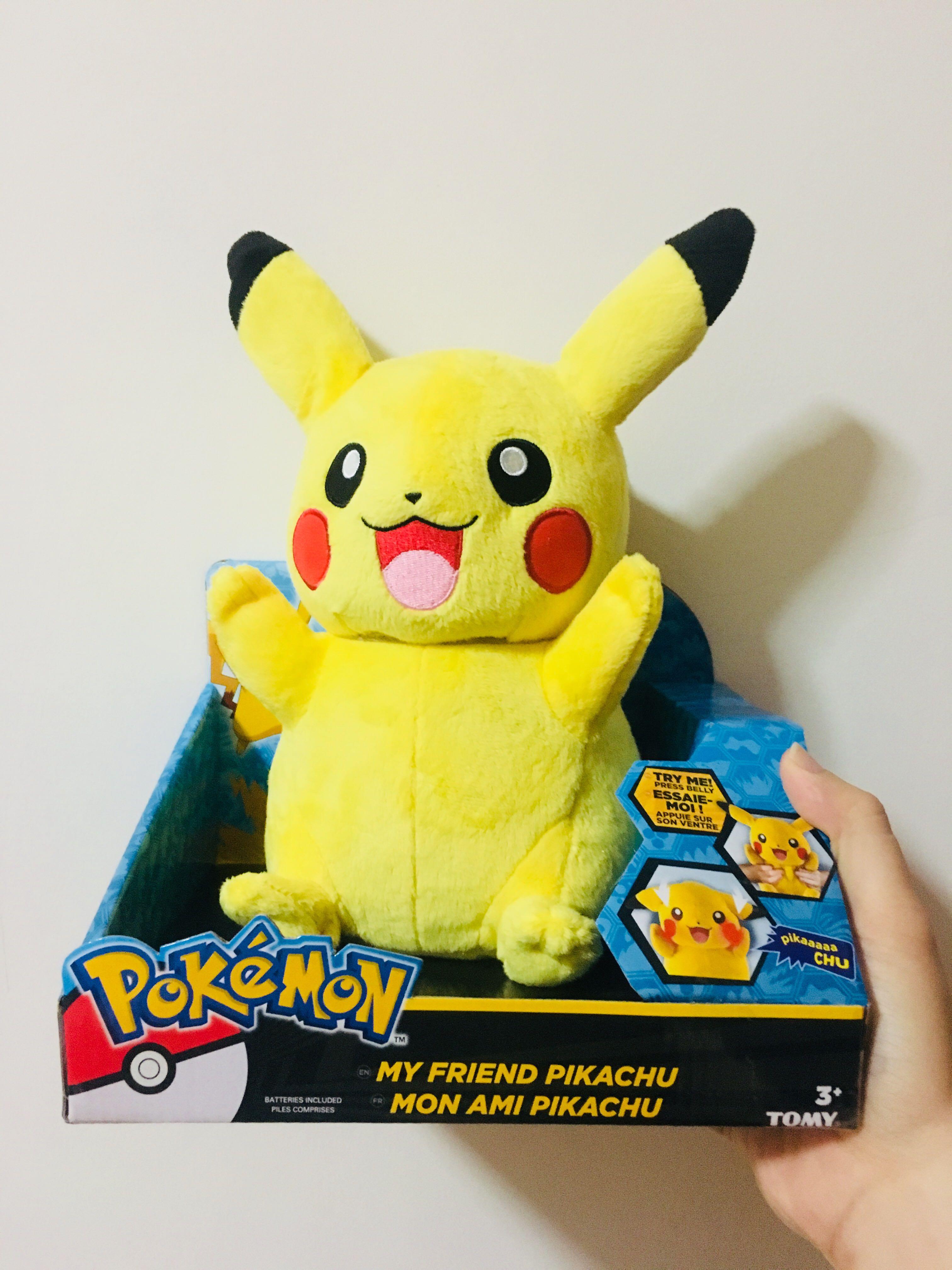 talking detective pikachu toy