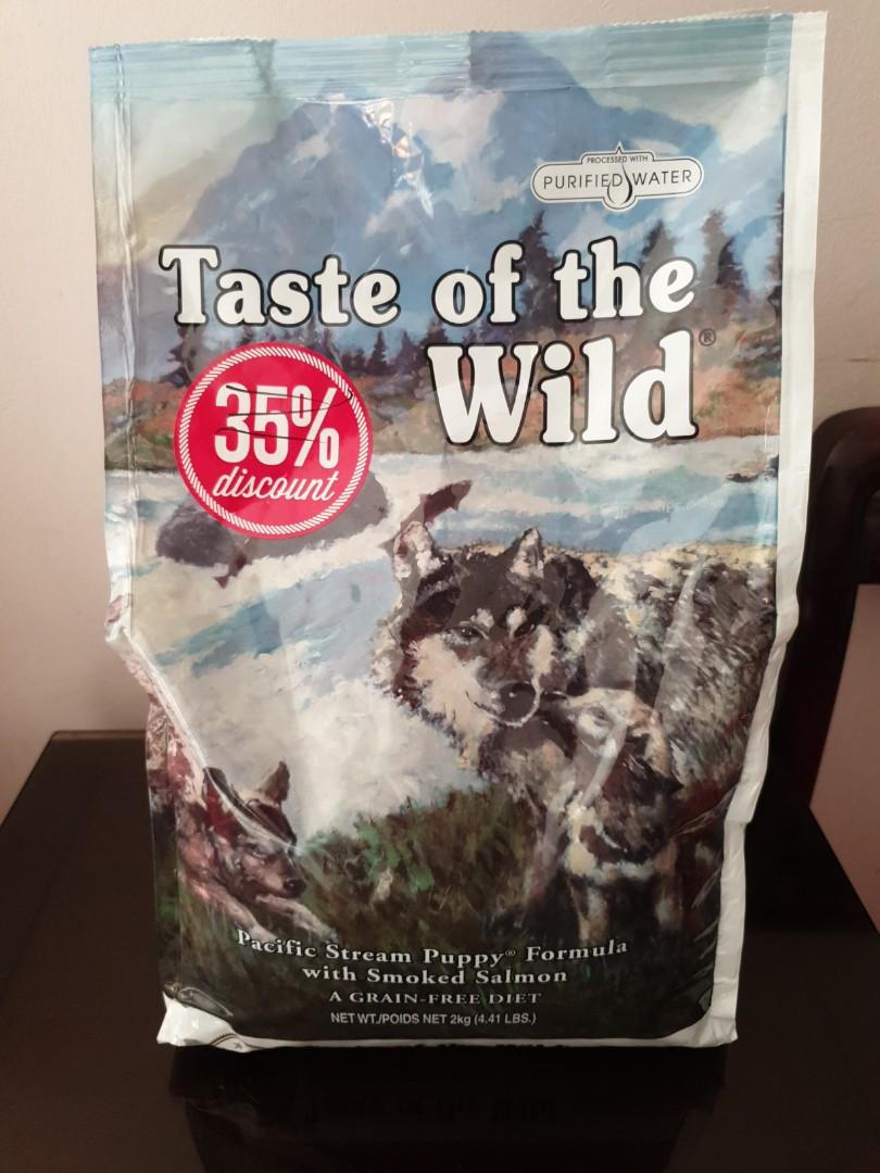 taste of the wild pacific stream puppy 2kg