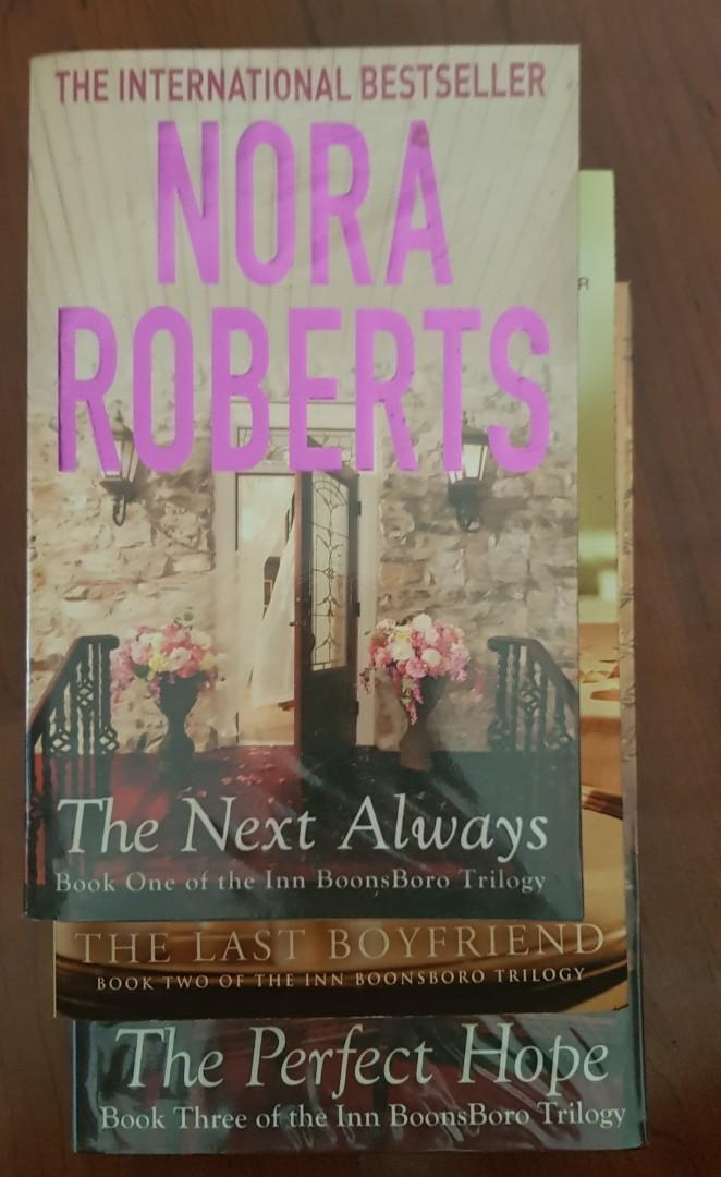 The Inn Boonsboro Trilogy By Nora Roberts Books Stationery Fiction On Carousell