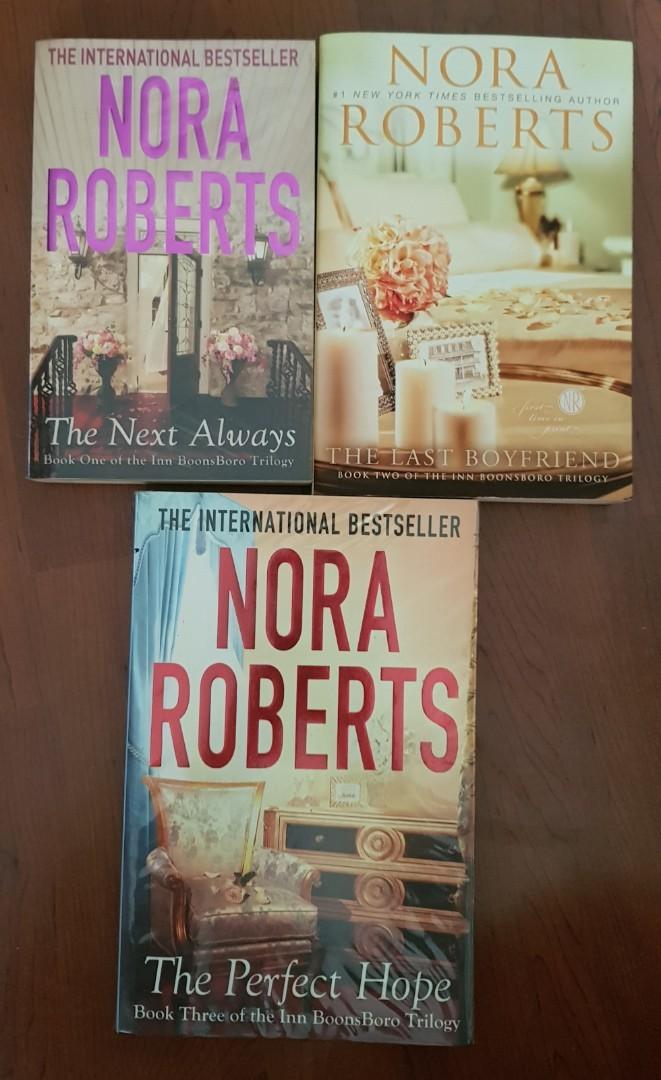 The Inn Boonsboro Trilogy By Nora Roberts Books Stationery Fiction On Carousell