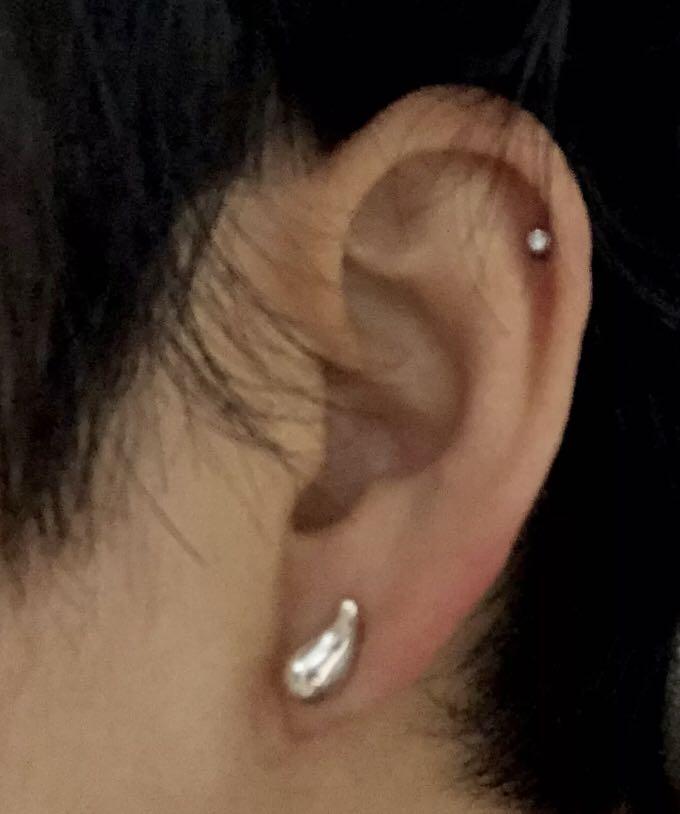 tiffany elsa peretti teardrop earrings