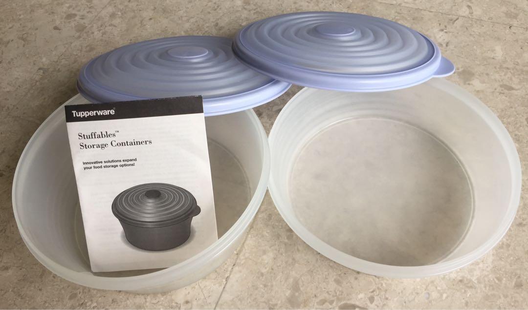 Tupperware Stuffables Set Tupperware Stuffables Containers, Furniture & Home Living, Kitchenware ...