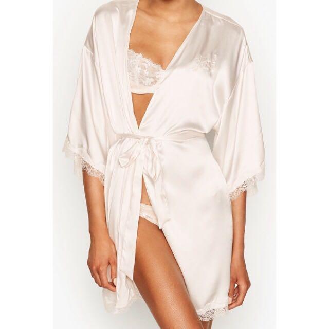 Victoria secret wedding robe clearance