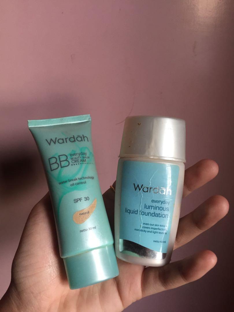 Wardah Bb Cream Wardah Liquid Foundation Kesehatan Kecantikan Rias Wajah Di Carousell