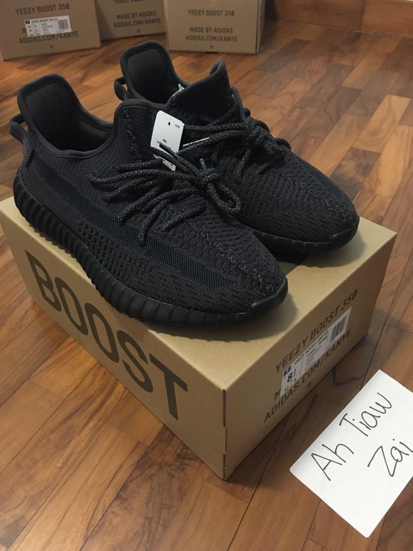 yeezy boost 350 black static