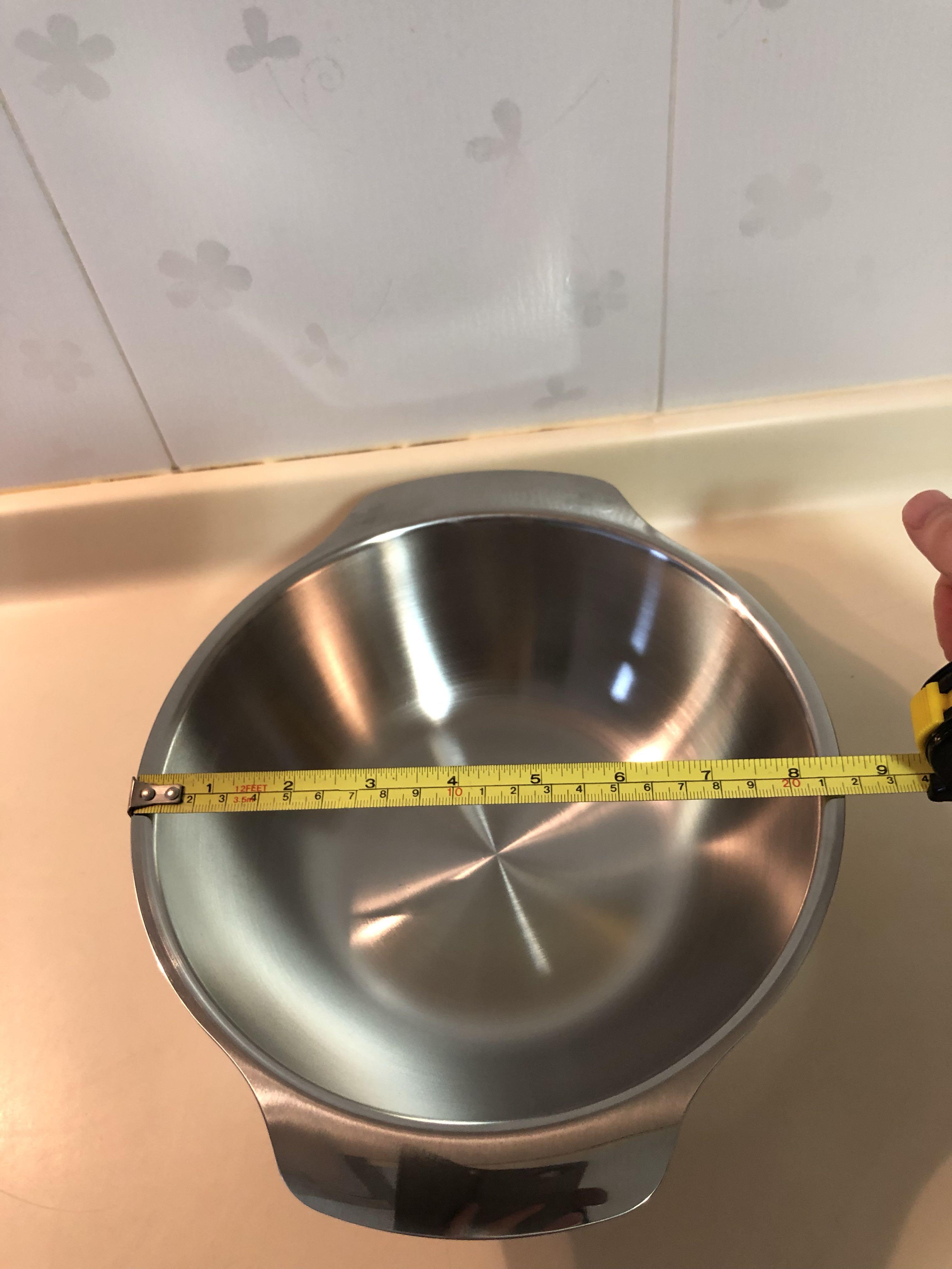 Zebra Stainless Steel Bowl with Lid, Furniture & Home Living